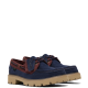 CLARKS</br>Clarks CLEYHILL BOAT Ανδρικά Boat-shoes/Ιστιοπλοϊκά Μπλε/Μπορντώ Suede