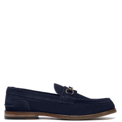 CLARKS</br>Clarks CRAFT JAMES LT Ανδρικά Μοκασίνια/Loafers Μπλε Suede