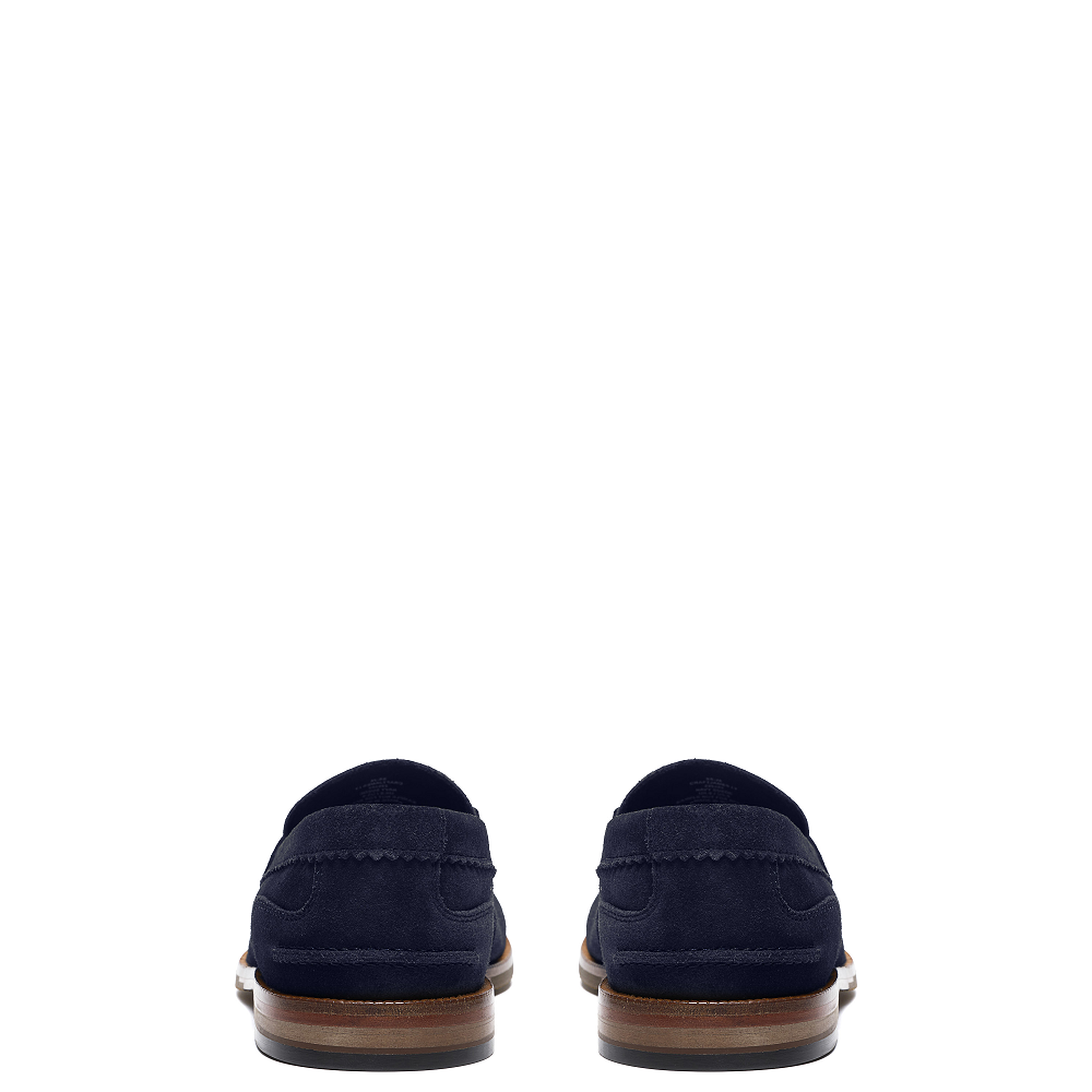 CLARKS</br>Clarks CRAFT JAMES LT Ανδρικά Μοκασίνια/Loafers Μπλε Suede