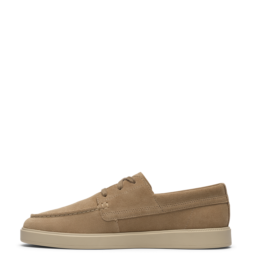 CLARKS</br>Clarks LOCKFORD BOAT Ανδρικά Boat-shoes/Ιστιοπλοϊκά Μπεζ Suede