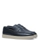 CLARKS</br>Clarks LOCKFORD EASY Ανδρικά Μοκασίνια/Loafers Μπλε Δέρμα