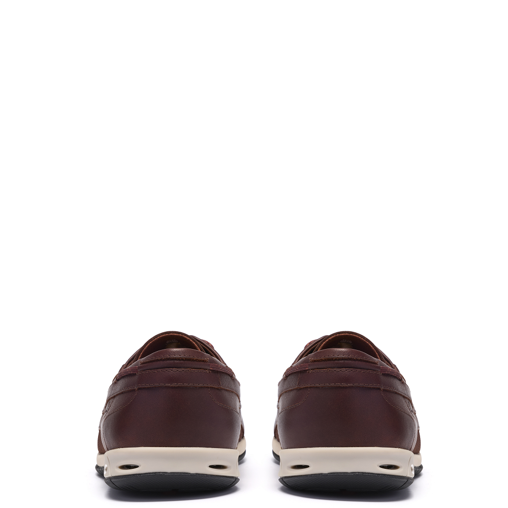 CLARKS</br>Clarks ORSON SAIL Ανδρικά Boat-shoes/Ιστιοπλοϊκά Καφέ Δέρμα
