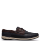 CLARKS</br>Clarks ORSON SAIL Ανδρικά Boat-shoes/Ιστιοπλοϊκά Μπλε Δέρμα