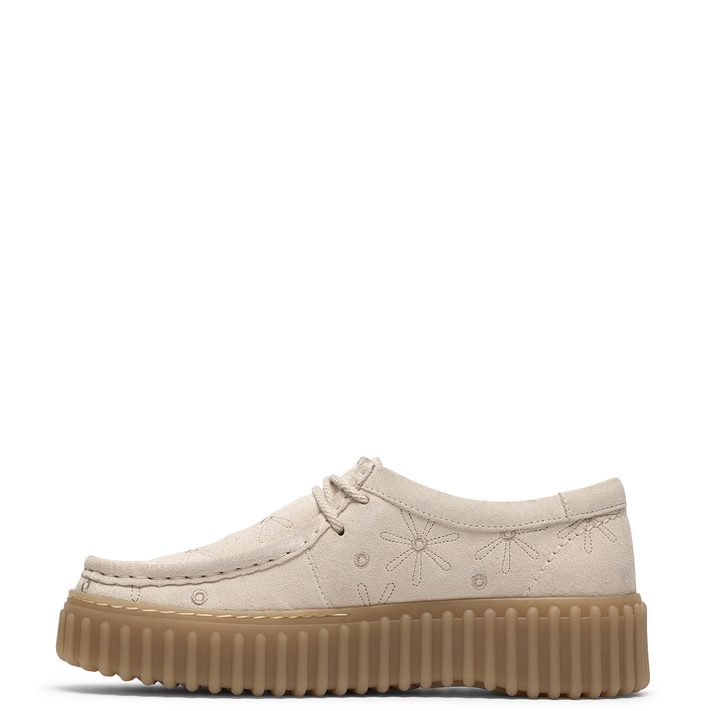 CLARKS</br>Clarks TORHILL BEE Γυναικεία Casual Παπούτσια Εκρού Suede