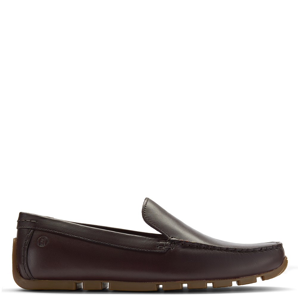 CLARKS</br>Clarks CORSLEY PLAIN Ανδρικά Μοκασίνια/Loafers Καφέ Δέρμα