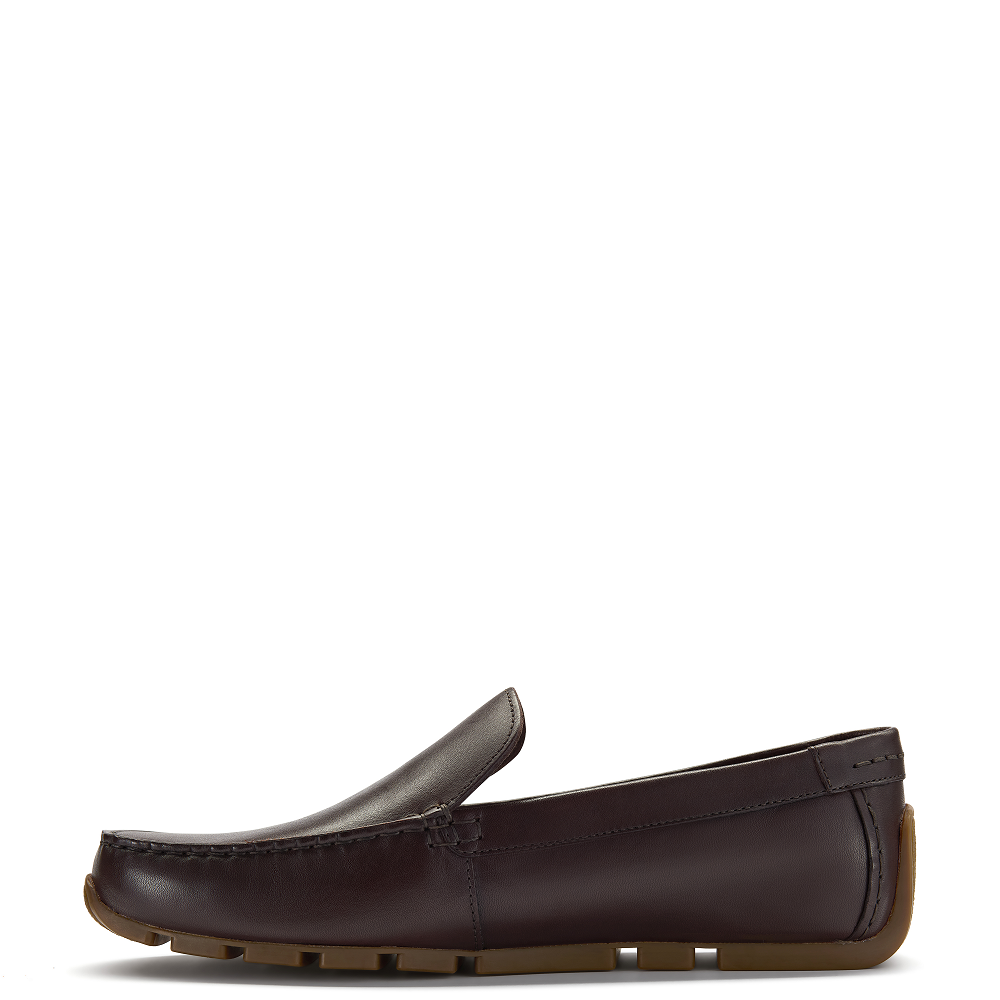 CLARKS</br>Clarks CORSLEY PLAIN Ανδρικά Μοκασίνια/Loafers Καφέ Δέρμα