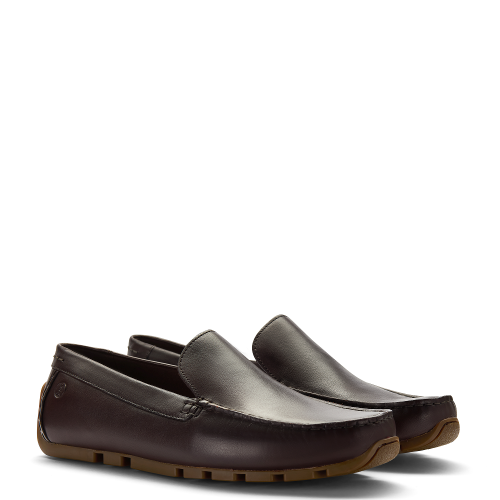 Clarks CORSLEY PLAIN Ανδρικά Μοκασίνια/Loafers Καφέ Δέρμα