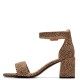 CLARKS</br>Clarks EZORIA MAE Γυναικεία Πέδιλα Μπεζ Animal Suede