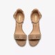 CLARKS</br>Clarks EZORIA MAE Γυναικεία Πέδιλα Μπεζ Animal Suede