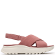 CLARKS</br>Clarks DASHLITE WISH Γυναικεία Σανδάλια Ροζ Suede