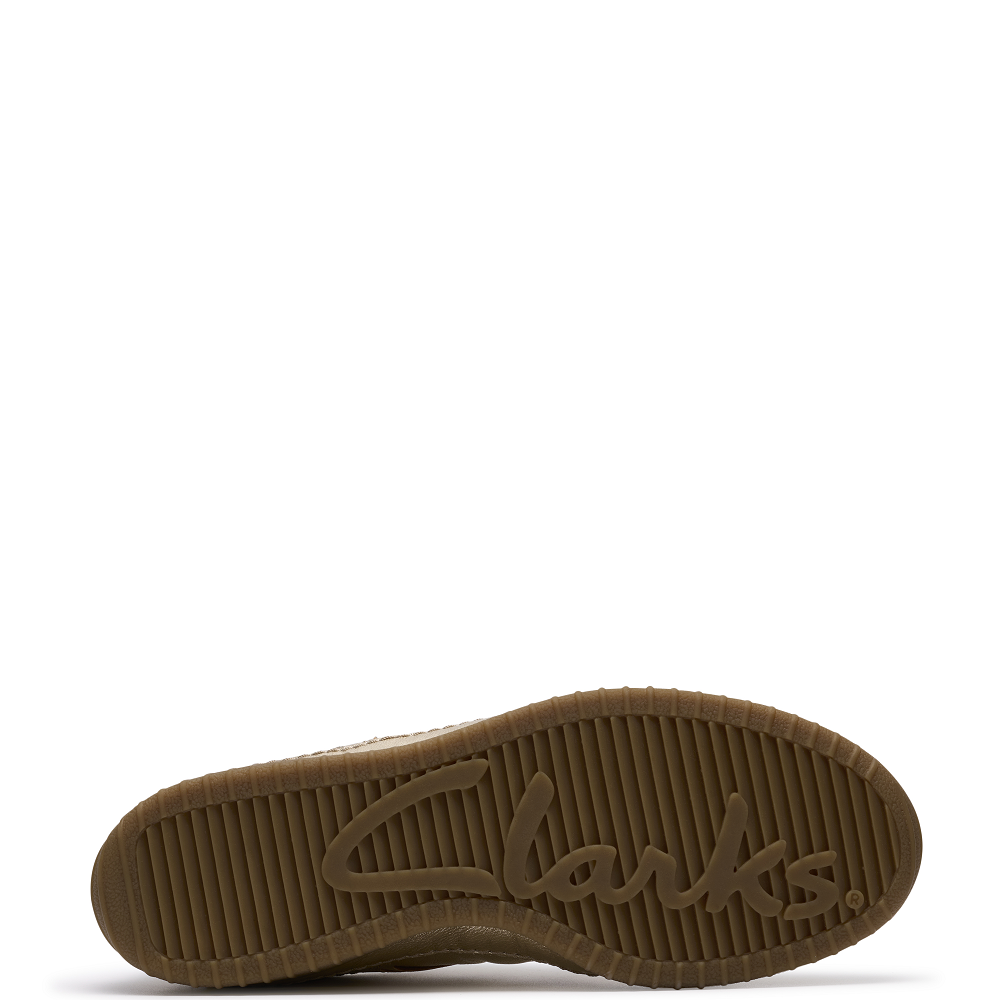 CLARKS</br>Clarks MERIDOR LO Γυναικεία Sneakers Χρυσό Δέρμα