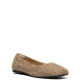 CLARKS</br>Clarks LIVIA LILY Γυναικείες Μπαλαρίνες Μπεζ Animal Suede