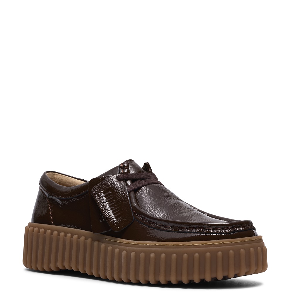 CLARKS</br>Clarks TORHILL BEE Γυναικεία Casual Παπούτσια Καφέ Λουστρίνι CLARKS</br>Clarks TORHILL BEE Γυναικεία Casual Παπούτσια Καφέ Λουστρίνι
