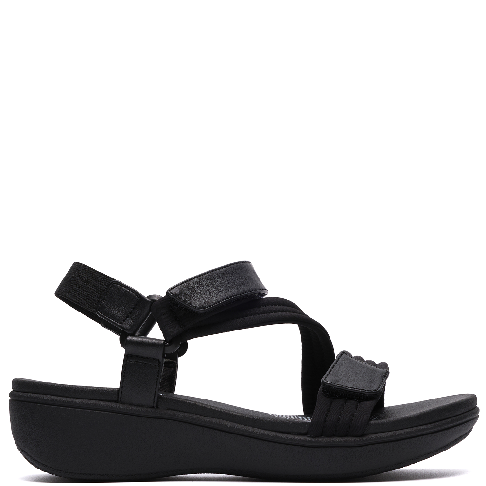 CLARKS</br>Clarks BRINKLEY RAE SUN Γυναικεία Σανδάλια Μαύρο