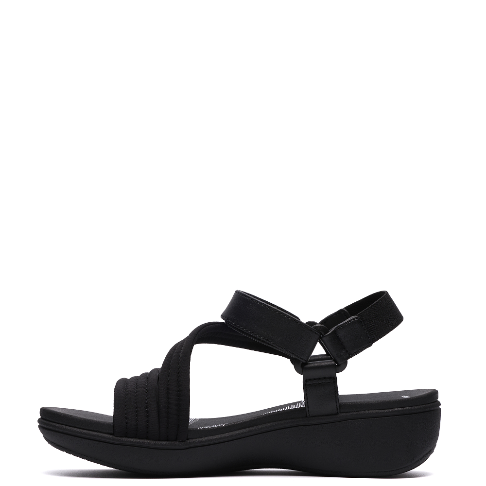 CLARKS</br>Clarks BRINKLEY RAE SUN Γυναικεία Σανδάλια Μαύρο
