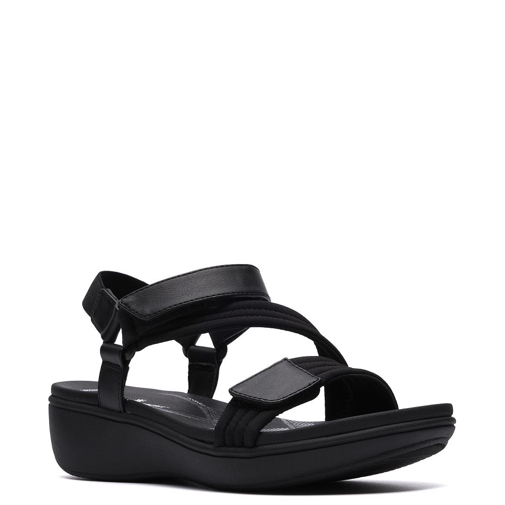 CLARKS</br>Clarks BRINKLEY RAE SUN Γυναικεία Σανδάλια Μαύρο