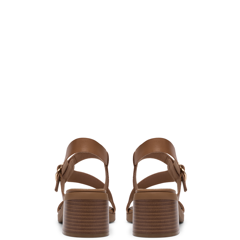 CLARKS</br>Clarks JAYLAN SOL Γυναικεία Πέδιλα Ταμπά Δέρμα