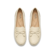CLARKS</br>Clarks ELLIOTTE SAIL Γυναικεία Μοκασίνια Εκρού Δέρμα