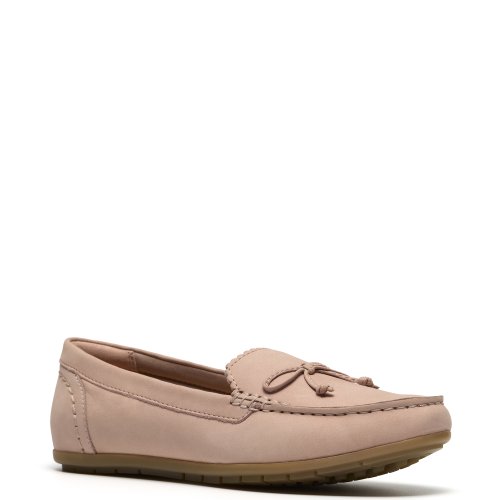 Clarks ELLIOTTE SAIL Γυναικεία Μοκασίνια Ροζ Nubuck