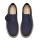 CLARKS</br>Clarks TORHILL LO Ανδρικά Δετά Παπούτσια Μπλε Canvas