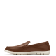 CLARKS</br>Clarks FLEXWAY STEP Ανδρικά Μοκασίνια/Loafers Ταμπά Δέρμα/Λευκή Σόλα