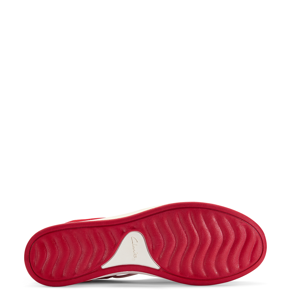 CLARKS</br>Clarks BRINKLEY EDGE BOAT Γυναικεία Boat-shoes/Ιστιοπλοϊκά Κόκκινο CLARKS</br>Clarks BRINKLEY EDGE BOAT Γυναικεία Boat-shoes/Ιστιοπλοϊκά Κόκκινο