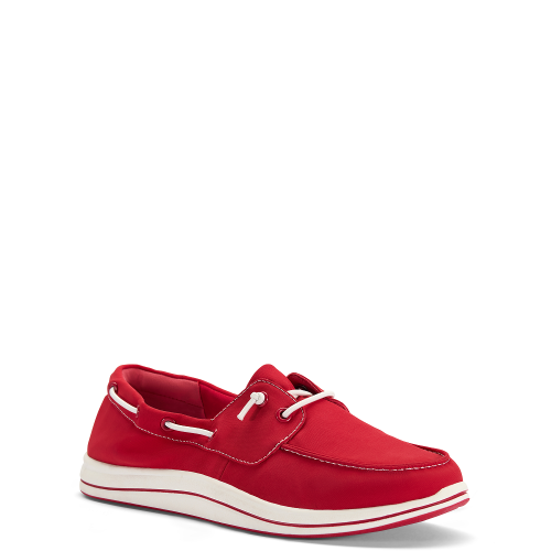 Clarks BRINKLEY EDGE BOAT Γυναικεία Boat-shoes/Ιστιοπλοϊκά Κόκκινο