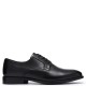CLARKS</br>Clarks BOWBURN LACE Ανδρικά Δετά Παπούτσια Μαύρο Δέρμα CLARKS</br>Clarks BOWBURN LACE Ανδρικά Δετά Παπούτσια Μαύρο Δέρμα