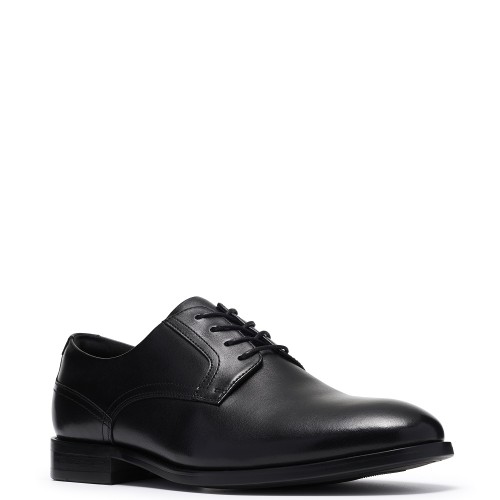 Clarks BOWBURN LACE Ανδρικά Δετά Παπούτσια Μαύρο Δέρμα Clarks BOWBURN LACE Ανδρικά Δετά Παπούτσια Μαύρο Δέρμα