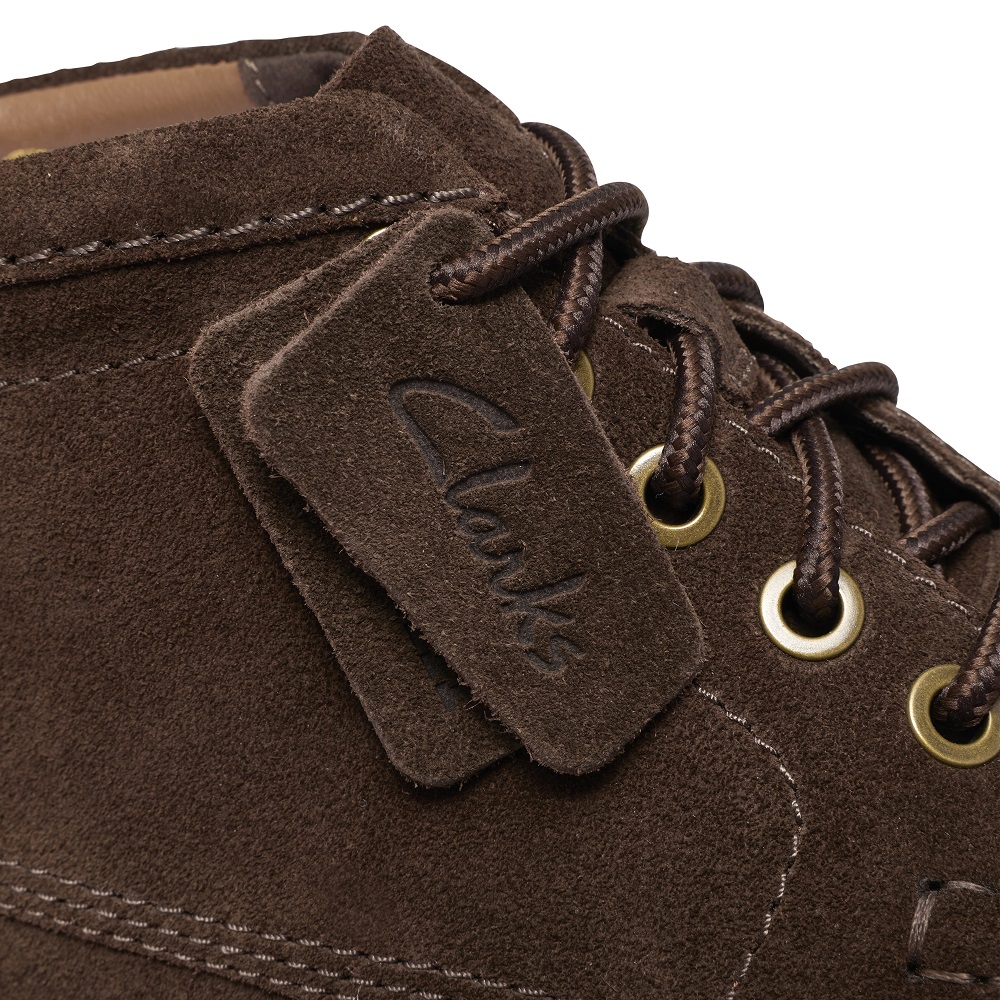 CLARKS</br>Clarks CLEYHILL HI Ανδρικά Μποτάκια Καφέ Suede CLARKS</br>Clarks CLEYHILL HI Ανδρικά Μποτάκια Καφέ Suede