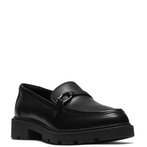 Clarks CODE L STEP Γυναικεία Μοκασίνια Μαύρο Δέρμα Clarks CODE L STEP Γυναικεία Μοκασίνια Μαύρο Δέρμα