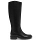 CLARKS</br>Clarks MAYE RIDE Γυναικείες Μπότες Μαύρο Δέρμα