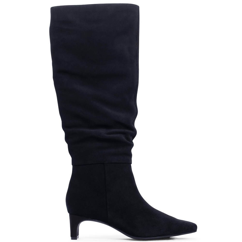 CLARKS</br>Clarks EDINA SLOUCH Γυναικείες Μπότες Μαύρο Suede CLARKS</br>Clarks EDINA SLOUCH Γυναικείες Μπότες Μαύρο Suede