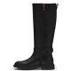 CLARKS</br>Clarks PREVIA BIT Γυναικείες Μπότες Μαύρο Δέρμα