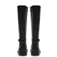 CLARKS</br>Clarks PREVIA BIT Γυναικείες Μπότες Μαύρο Δέρμα