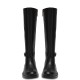 CLARKS</br>Clarks PREVIA BIT Γυναικείες Μπότες Μαύρο Δέρμα