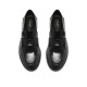 CLARKS</br>Clarks STRAVEN2 STEP Γυναικεία Μοκασίνια Μαύρο Δέρμα Λουστρίνι