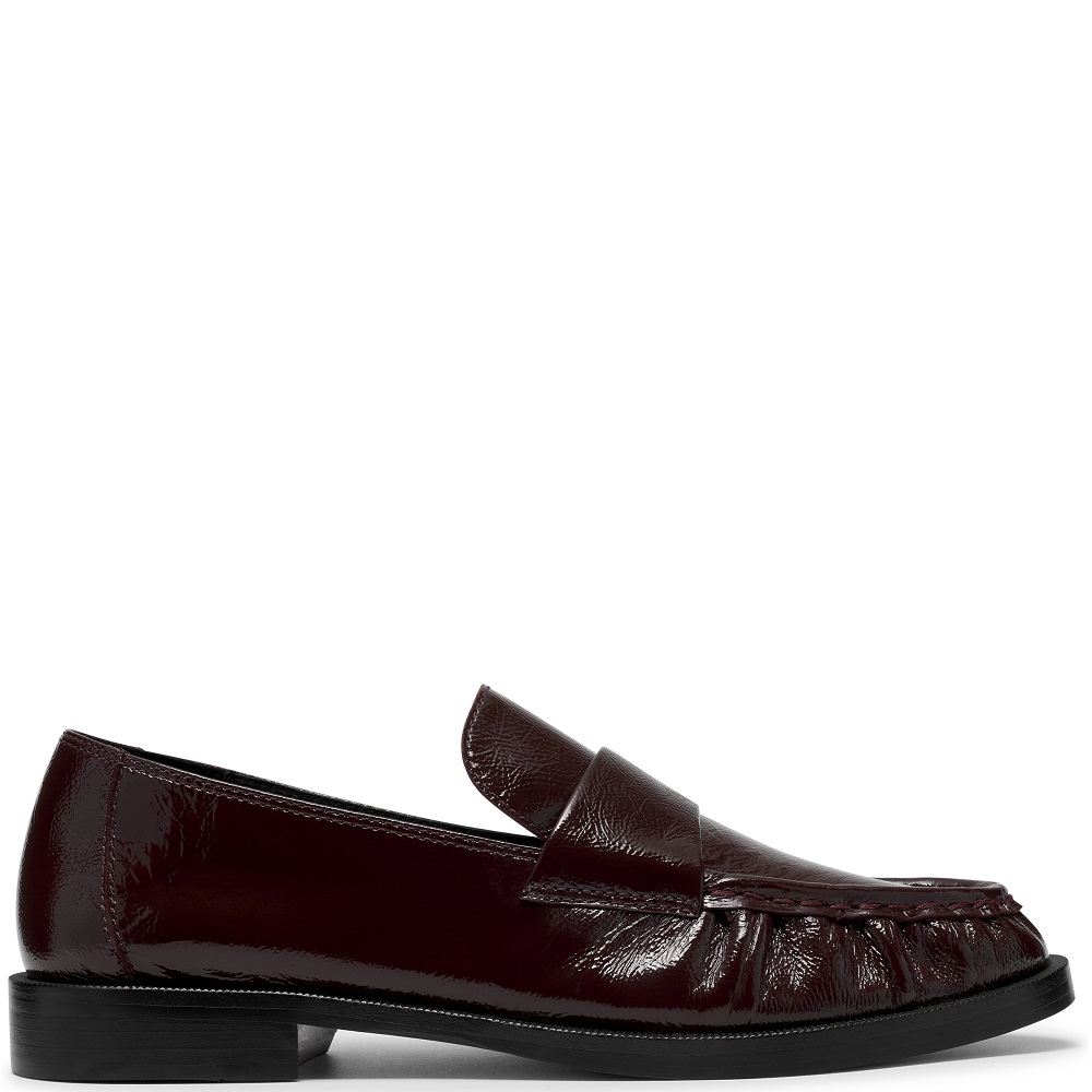 CLARKS</br>Clarks STRAVEN2 STEP Γυναικεία Μοκασίνια Μπορντό Δέρμα Λουστρίνι CLARKS</br>Clarks STRAVEN2 STEP Γυναικεία Μοκασίνια Μπορντό Δέρμα Λουστρίνι