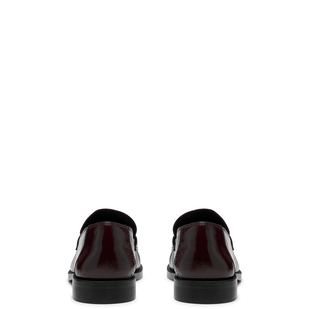CLARKS</br>Clarks STRAVEN2 STEP Γυναικεία Μοκασίνια Μπορντό Δέρμα Λουστρίνι CLARKS</br>Clarks STRAVEN2 STEP Γυναικεία Μοκασίνια Μπορντό Δέρμα Λουστρίνι