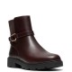 CLARKS</br>Clarks CODE L BAY Γυναικεία Μποτάκια Καφέ Δέρμα