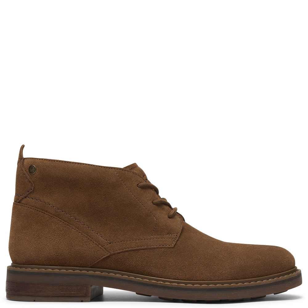 CLARKS</br>Clarks NEWFORD MID Ανδρικά Μποτάκια Πούρο Suede CLARKS</br>Clarks NEWFORD MID Ανδρικά Μποτάκια Πούρο Suede