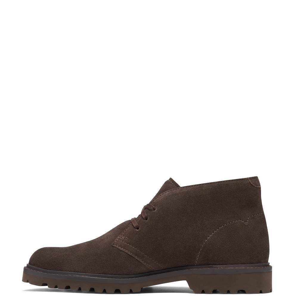 CLARKS</br>Clarks BERWICK DB Ανδρικά Μποτάκια Καφέ Suede CLARKS</br>Clarks BERWICK DB Ανδρικά Μποτάκια Καφέ Suede