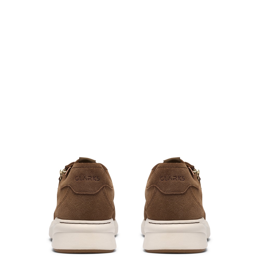 CLARKS</br>Clarks CODE R RUN Γυναικεία Sneakers Ταμπά Suede CLARKS</br>Clarks CODE R RUN Γυναικεία Sneakers Ταμπά Suede