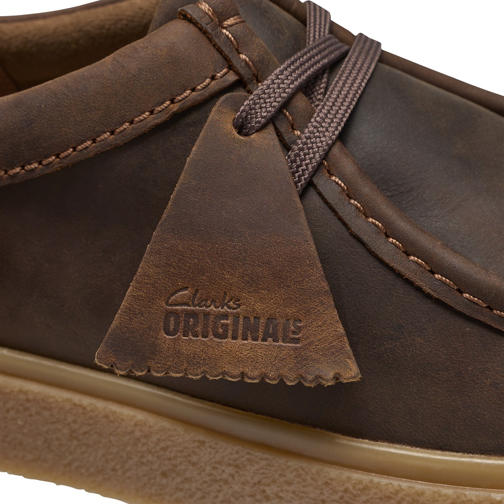 CLARKS</br>Clarks BOXBEE WALLA Ανδρικά Δετά Παπούτσια Καφέ Δέρμα CLARKS</br>Clarks BOXBEE WALLA Ανδρικά Δετά Παπούτσια Καφέ Δέρμα