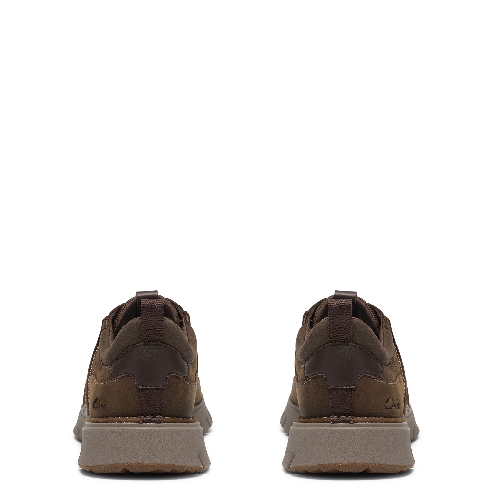 CLARKS</br>Clarks STEP365 STYLE Ανδρικά Δετά Παπούτσια Καφέ Δέρμα CLARKS</br>Clarks STEP365 STYLE Ανδρικά Δετά Παπούτσια Καφέ Δέρμα