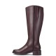 CLARKS</br>Clarks MAYE RIDE Γυναικείες Μπότες Καφέ Δέρμα