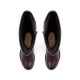 CLARKS</br>Clarks MAYE RIDE Γυναικείες Μπότες Καφέ Δέρμα