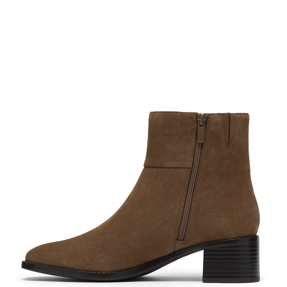 CLARKS</br>Clarks WRENN TOP Γυναικεία Μποτάκια Ταμπά Suede CLARKS</br>Clarks WRENN TOP Γυναικεία Μποτάκια Ταμπά Suede