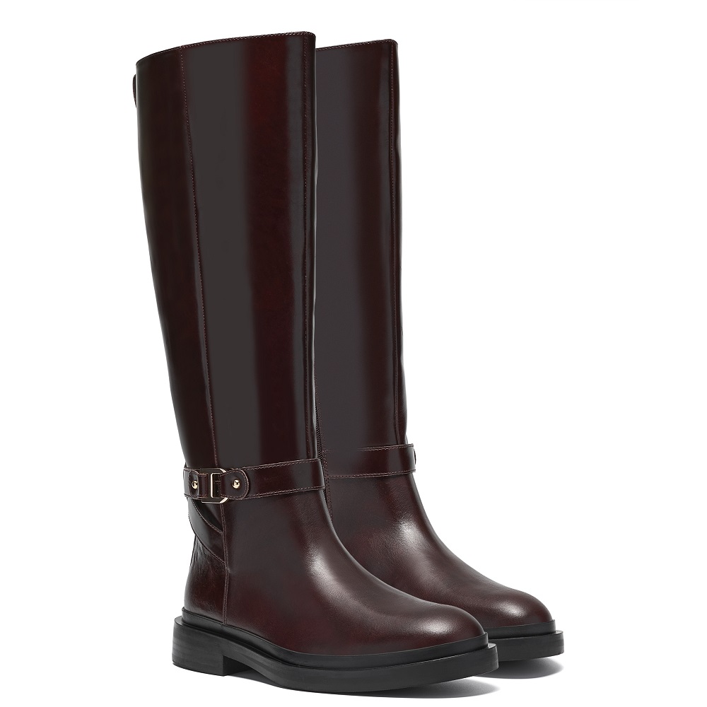 CLARKS</br>Clarks PREVIA BIT Γυναικείες Μπότες Καφέ Δέρμα CLARKS</br>Clarks PREVIA BIT Γυναικείες Μπότες Καφέ Δέρμα