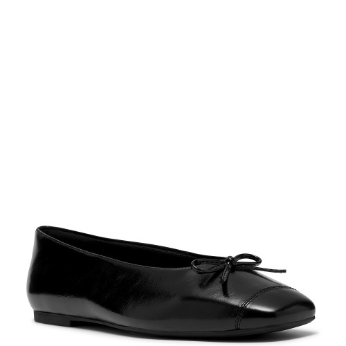 Clarks BEFANA BOW Γυναικείες Μπαλαρίνες Μαύρο Δέρμα